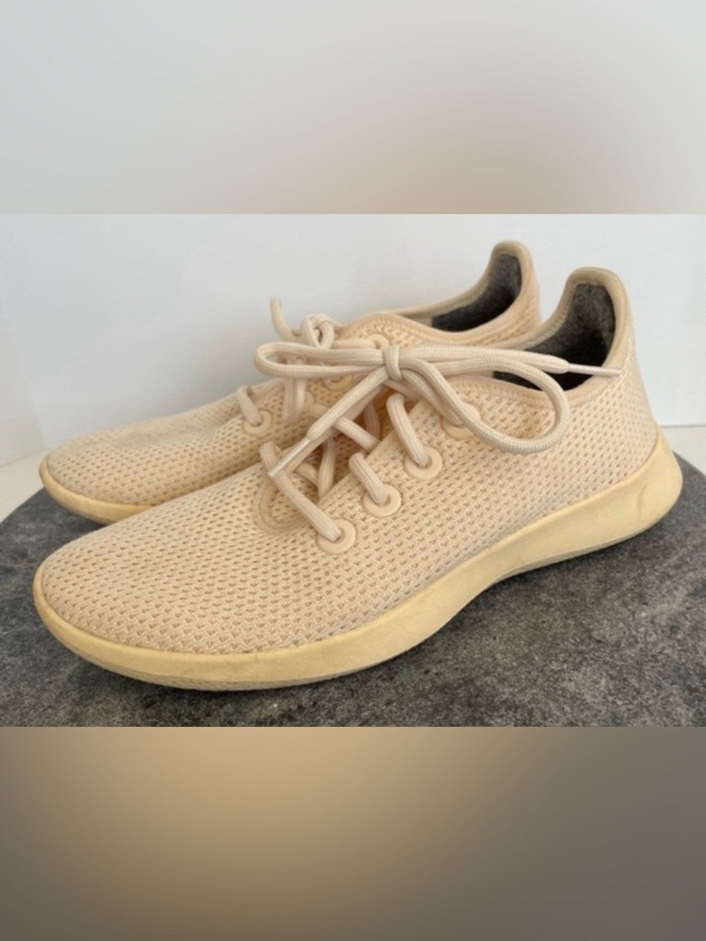Allbirds Light Pink Tree Runners Tennis Shoes Womens 7